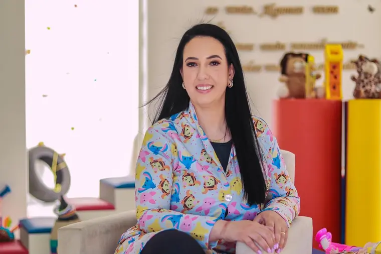 Anelise Vicenzi, fisioterapeuta pediátrica